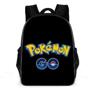 Pokémon Go Fashionabel svart ryggsäck