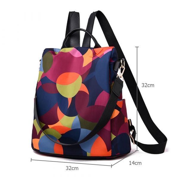 Kvinnors Ryggsäck Med Flera Portföljer - Multicolour - Ryggsäckar