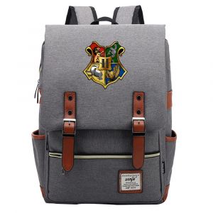 Harry Potter College style ryggsäck grå - Skolryggsäck Ryggsäck Ryggsäck
