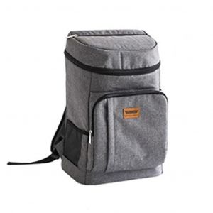 Stor grå isolerad ryggsäck - Väska Termisk väska