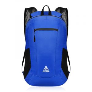 Lättviktig vikbar sportryggsäck - Blå - Ryggsäck
