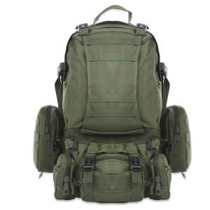 Taktisk ryggsäck - Grön - Ryggsäck Vandringsryggsäck