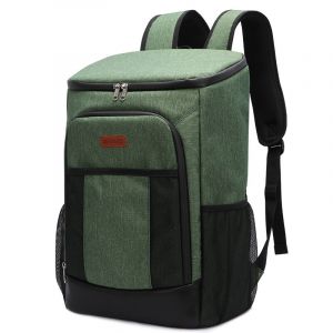 Vattentät ryggsäck i militär stil - Grön - Ryggsäck