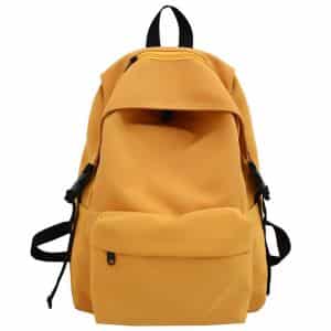 Casual nylonryggsäck - gul - ryggsäck skolryggsäck
