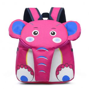 Elefantryggsäck för barn - Rosa - Skolryggsäck Ryggsäck