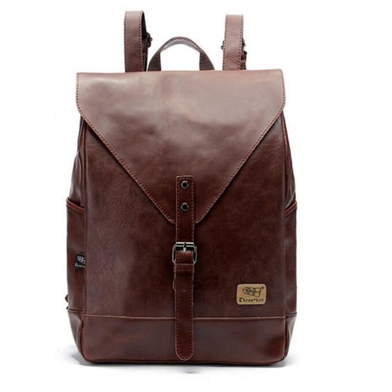 Elegant Laptopryggsäck I Veganskt Läder För Kvinnor Kvinnors Eleganta Ryggsäck I Läder - Brun - Ryggsäck Skolryggsäck