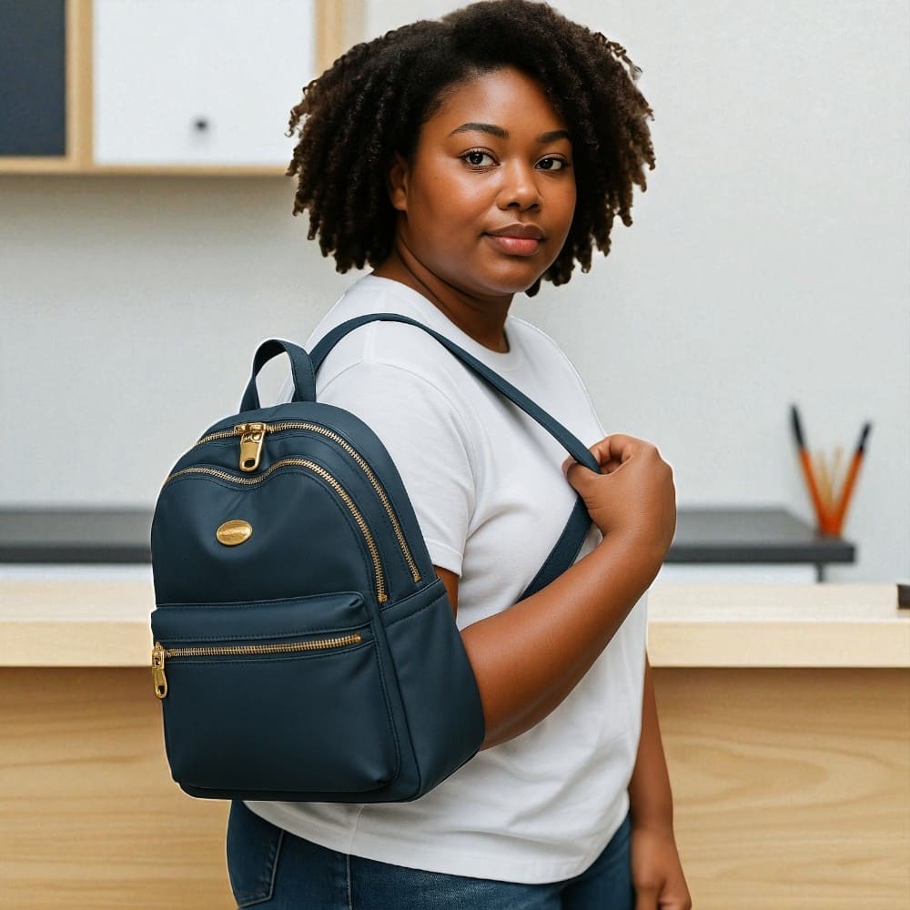 Kvinnors Vattentäta Ryggsäck För Resor - Bild 6