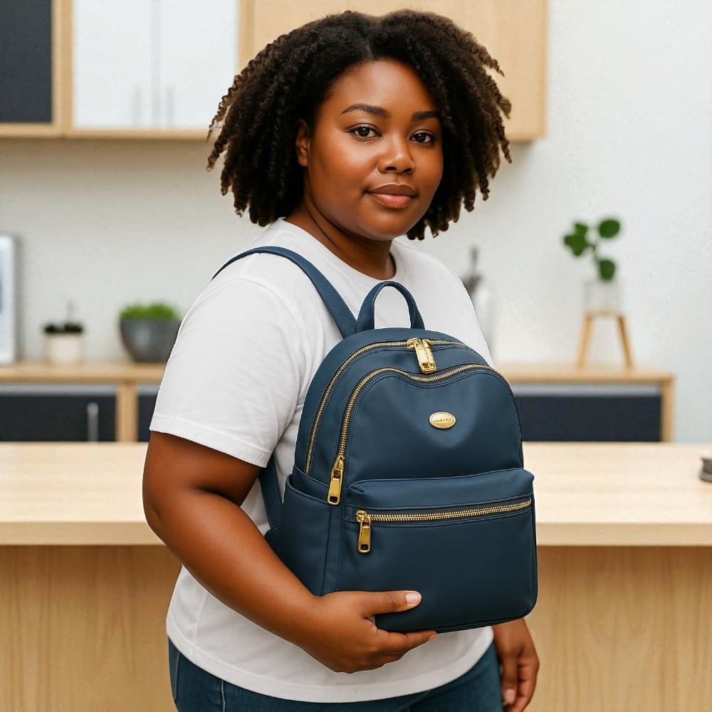 Kvinnors Vattentäta Ryggsäck För Resor - Bild 5