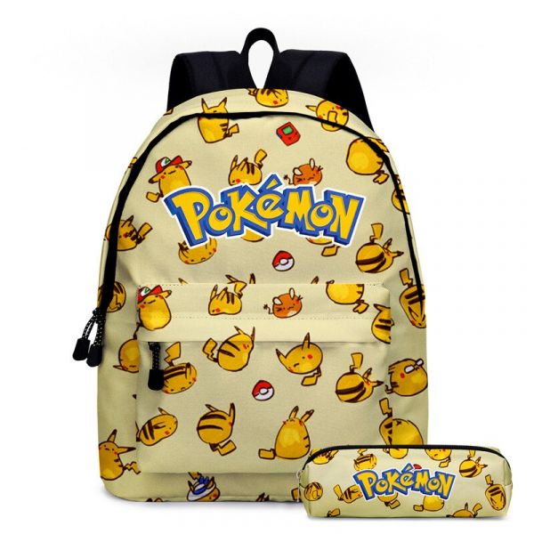 Pokémon Go Ryggsäck För Barn - Beige - Ryggsäck Skolryggsäck