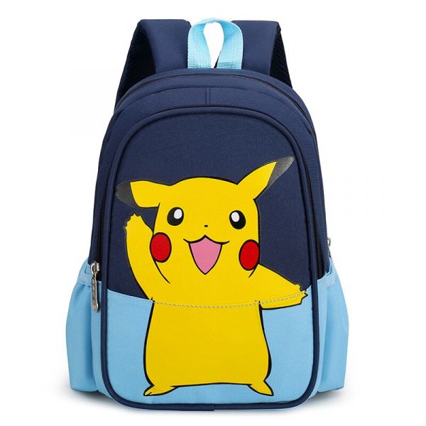 Ryggsäck Med Pikachu-Tryck För Barn - Marinblå - Pikachu Ryggsäck