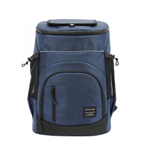 Ryggsäck i enfärgad färg med kylare - Blå - A cooler Cooler