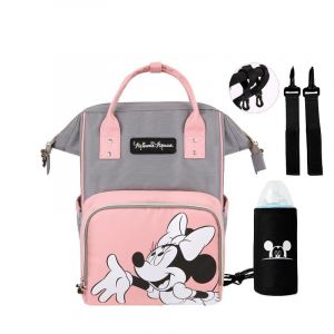 Disney Mickey Ryggsäck - Rosa - Skötväska