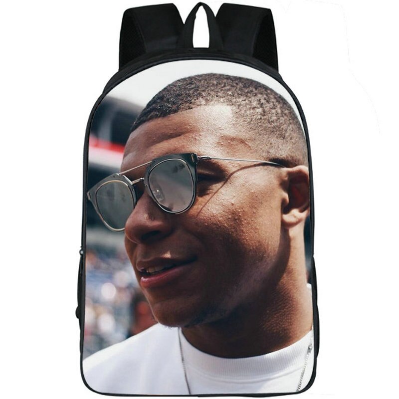 Kylian Mbappé Ryggsäck - Skolryggsäck Ryggsäck Ryggsäck