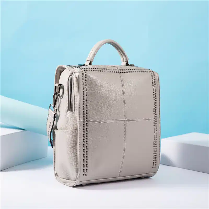 Kvadratisk Ryggsäck I Kohud Kvadratisk Ryggsäck I Kohud - Bild 19