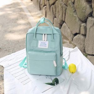 Canvasryggsäck för 15-tums laptop