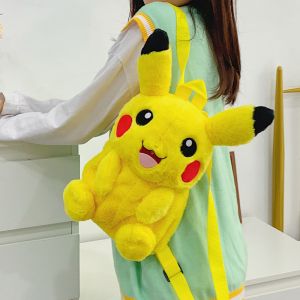 Pokémon Pikachu leende plysch i miniryggsäck