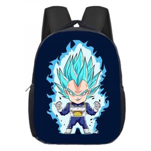 Dragon Ball Z Vegeta ryggsäck blå saiyan nivå