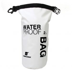 2L Vattentät Mini Water Sport Bag Vit och svart Fashionable