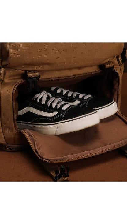 Resryggsäck I Canvas Med Militär Design 35477-392B16.Jpeg