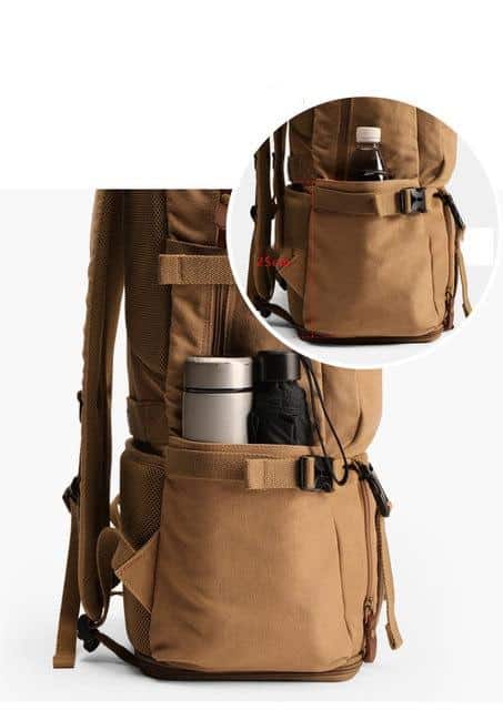Resryggsäck I Canvas Med Militär Design 35477-E72228.Jpeg