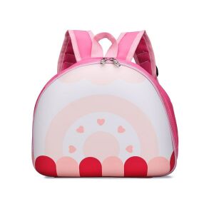 Lilliputian hård ryggsäck för barn rosa