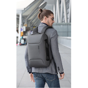 Ergonomisk ryggsäck Deluxe grå