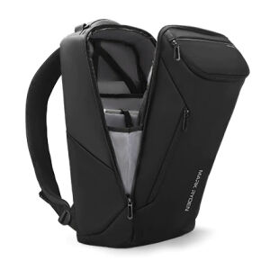 Multifunktionell vattentät ryggsäck med 2 fickor för bärbar dator