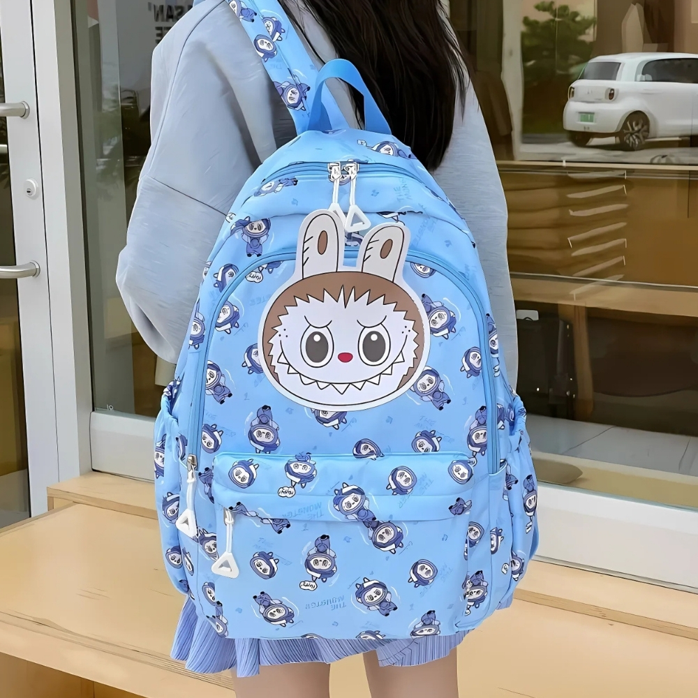 Labubu Ryggsäck För Lågstadiet - Bild 7