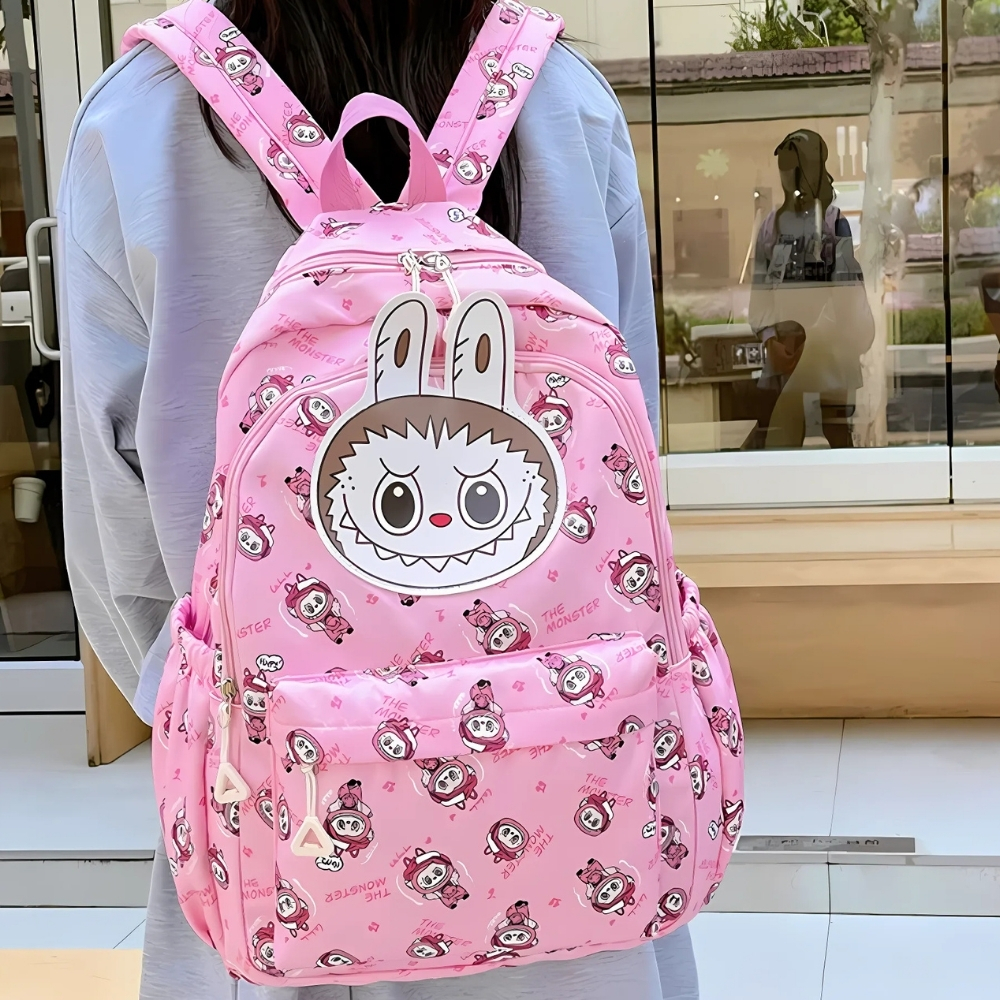 Labubu Ryggsäck För Lågstadiet - Bild 4