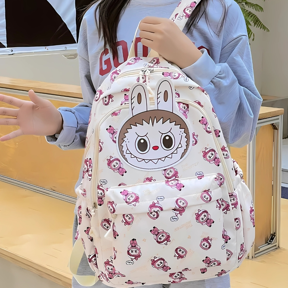 Labubu Ryggsäck För Lågstadiet - Bild 3