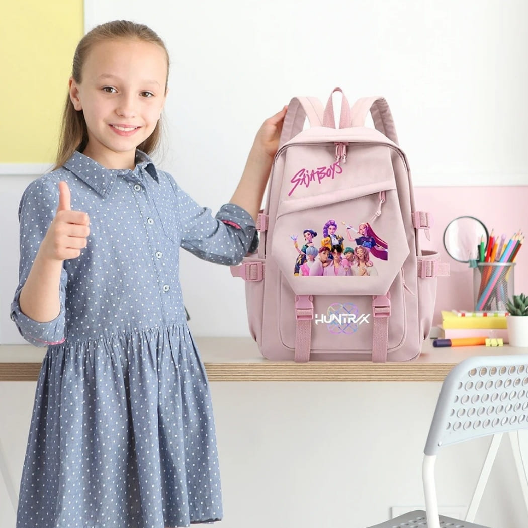 Demon Hunters K-Pop Ryggsäck För Grundskolan - Bild 2