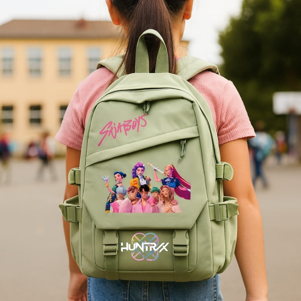 Demon Hunters K-Pop Ryggsäck För Grundskolan - Bild 3