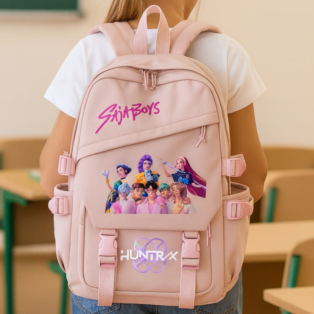 Demon Hunters K-Pop Ryggsäck För Grundskolan - Bild 4
