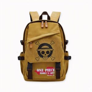 Découvrez le sac à dos One Piece multi poches, au design de l'emblématique Jolly Roger. Pour les fans de Monkey D Luffy, c'est un accessoire indispensable. Il possède plusieurs compartiments de rangements. Parfait pour les fournitures scolaires, les sorties, ou pour les vacances. Il deviendra vite essentiel à votre quotidien.