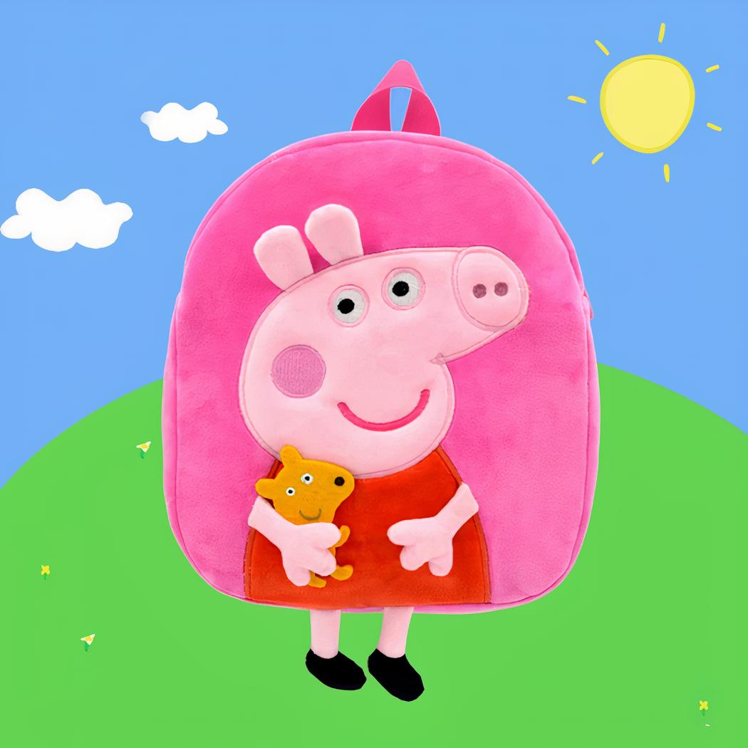Peppa Pig Plyschryggsäck För Barn Peppa Pig Gosedjursryggsäck För Barn