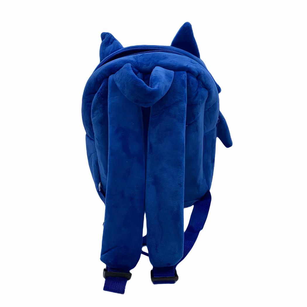 Sonic Resryggsäck För Barn Med Gosig Plysch Sonic Reseryggsäck För Barn