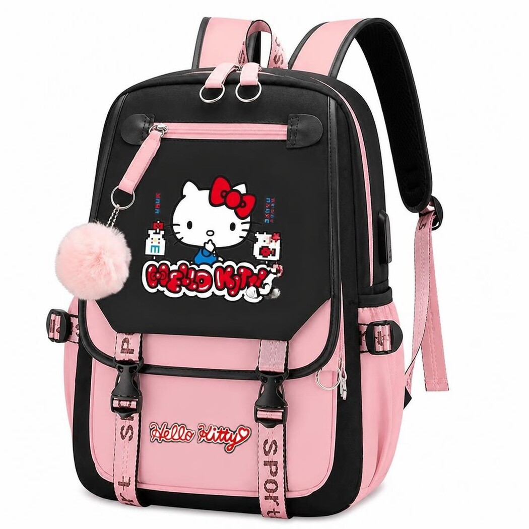 Hello Kitty Ryggsäck I Ultratrendig Stil Hello Kitty Ryggsäck I Ultratrendig Stil - Bild 2
